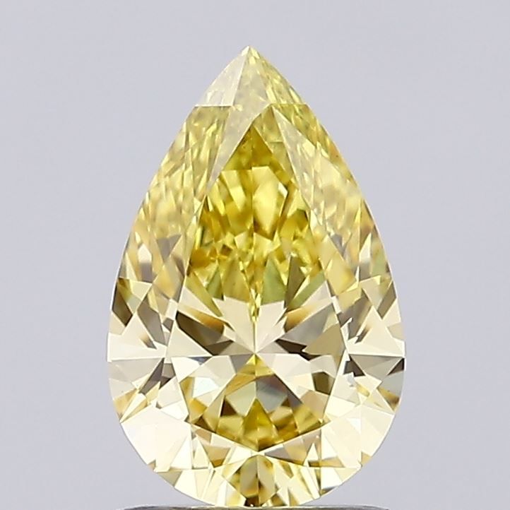 1.05 CT Fancy Intense Yellow PEAR