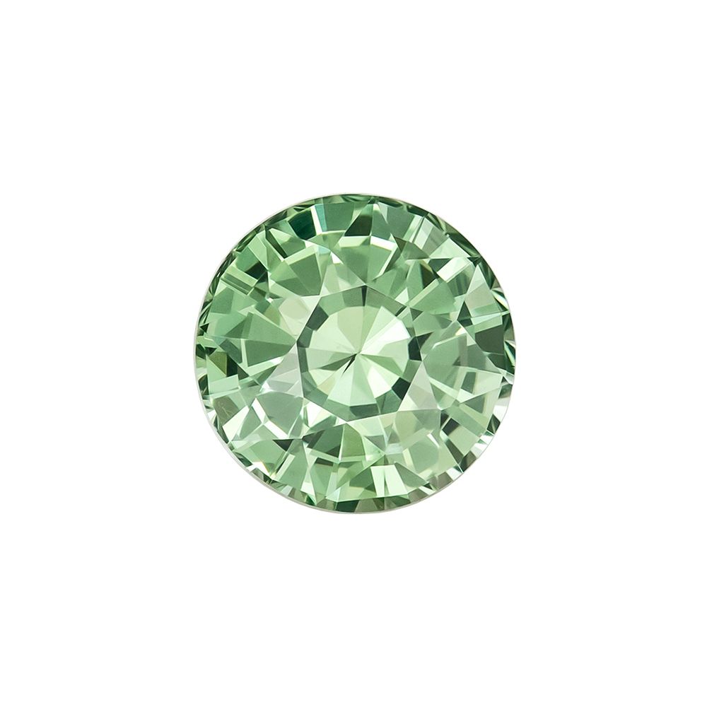 SAPPHIRE FACETED 0.86ct GREEN SI MADAGASCAR HEATED