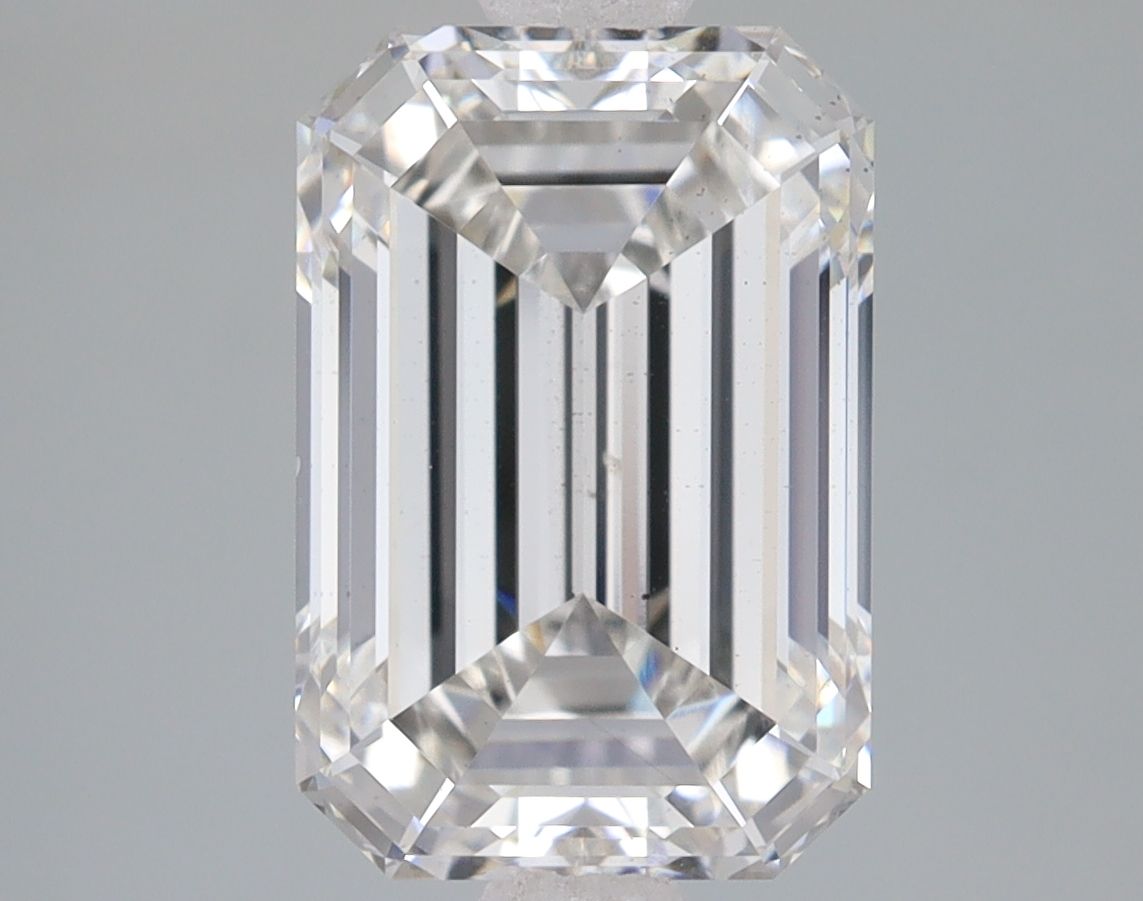 Diamant Émeraude 3.00 ct - Couleur F - Pureté VS2
