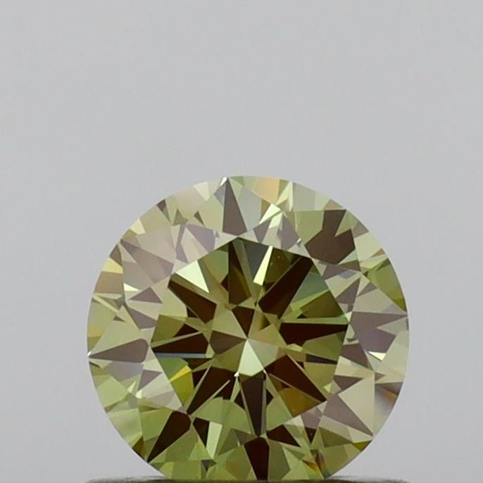 0.52 CT Fancy Intense Green ROUND