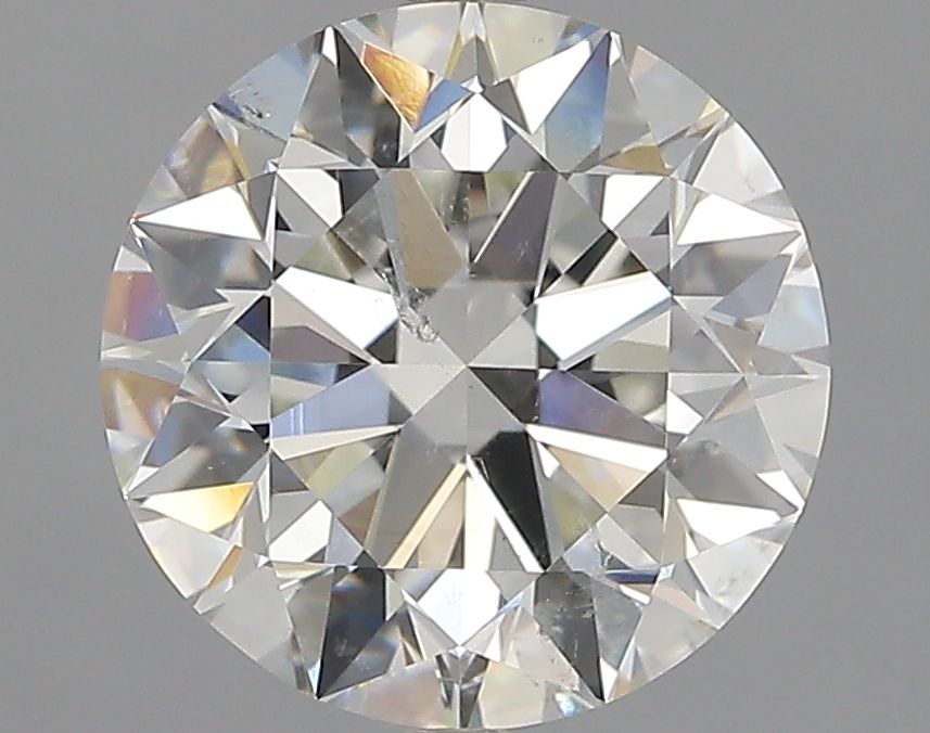 ROUND 2.65 Ct  I SI2 EX EX NON