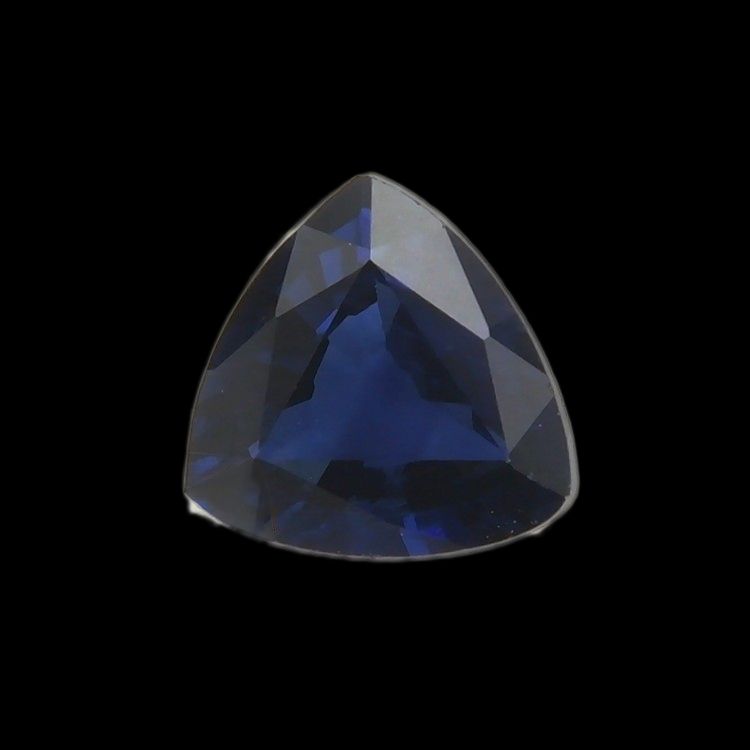 SAPPHIRE FACETED 0.5ct BLUE Blue EC THAILAND HEATED