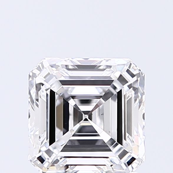 1.42 carat d VS2 EX  Cut GIA asscher diamond