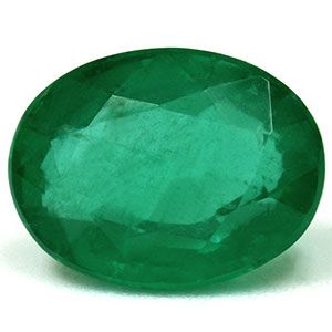 Szmaragd 2,30 ct, zielony, szlif owalny