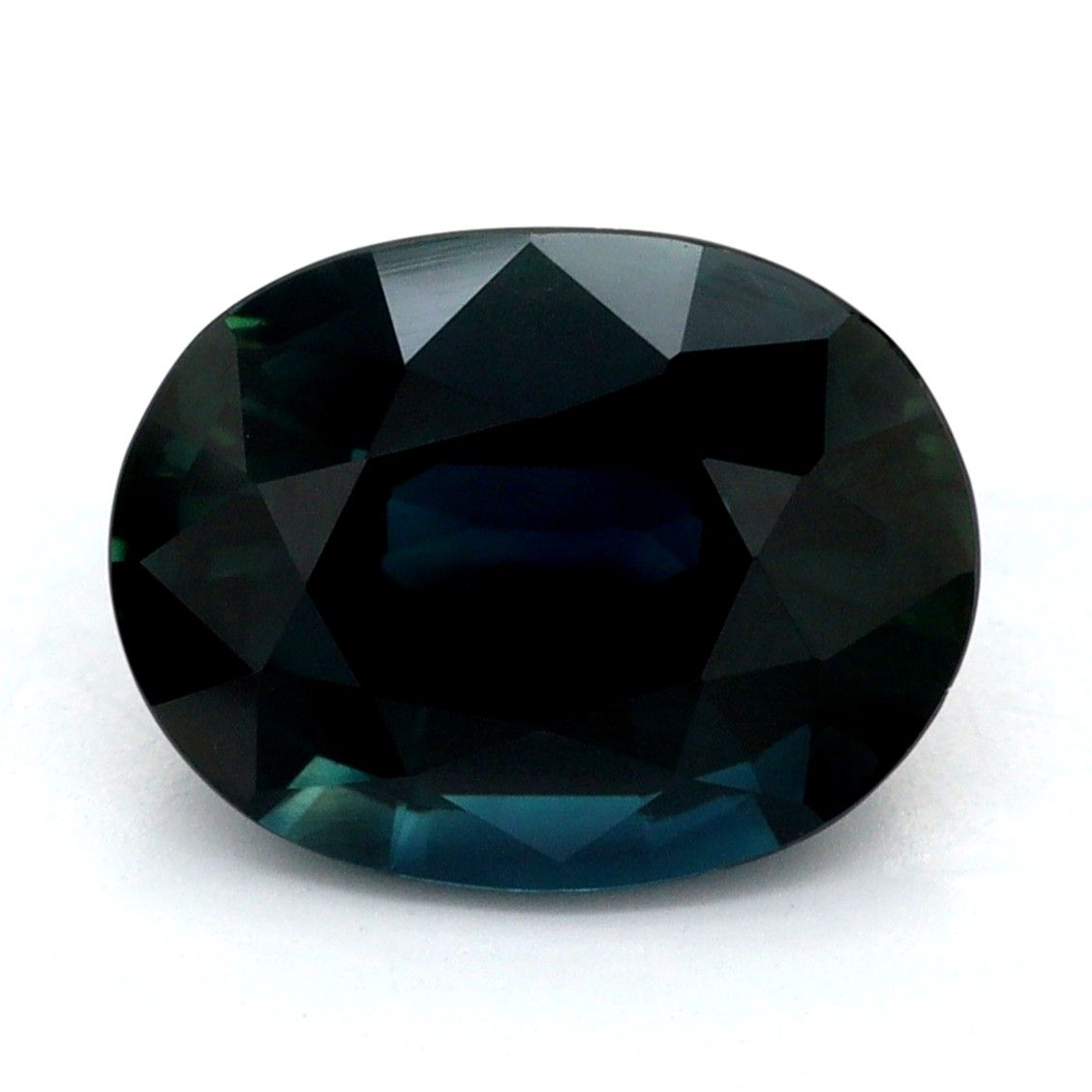 Szafir 2,51 ct, niebieski, szlif owalny