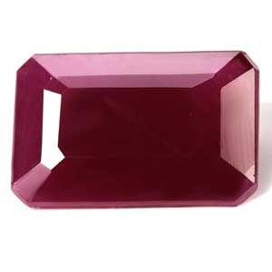 Rubin 4,83 ct, czerwony, szlif szmaragdowy
