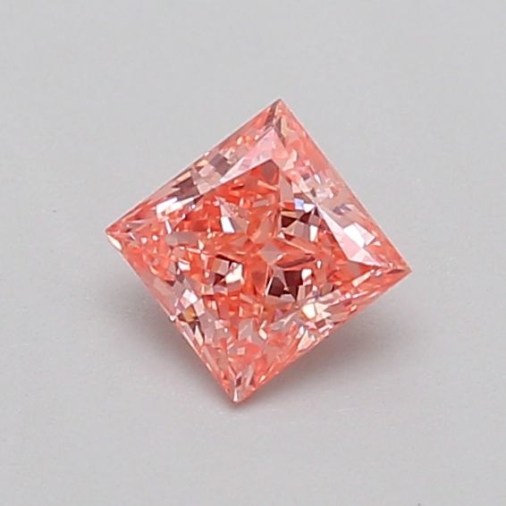 0.39 CT Fancy Orangey Pink PRINCESS