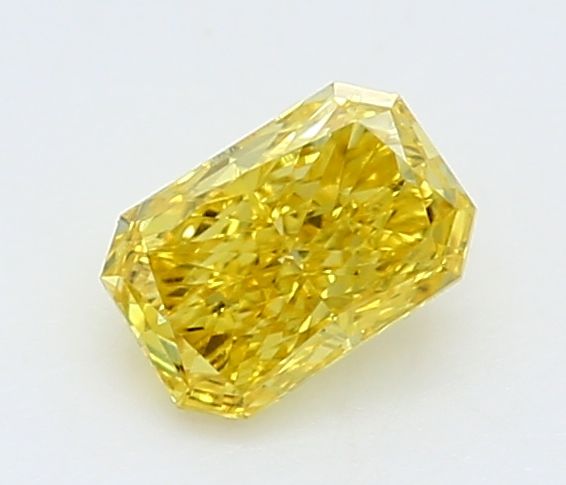 0.21 CT Fancy Vivid Yellow RADIANT