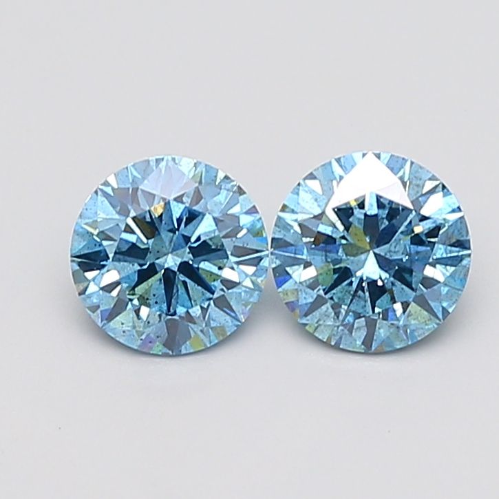1.0 CT Fancy Vivid Blue ROUND