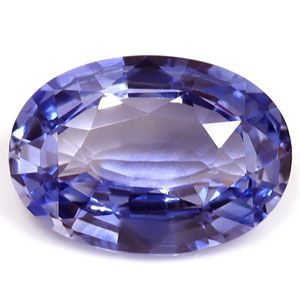 Szafir 1,41 ct, niebieski, szlif owalny