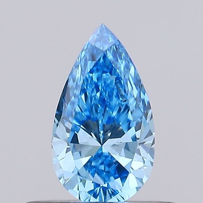 0.3 CT Fancy Vivid Blue PEAR