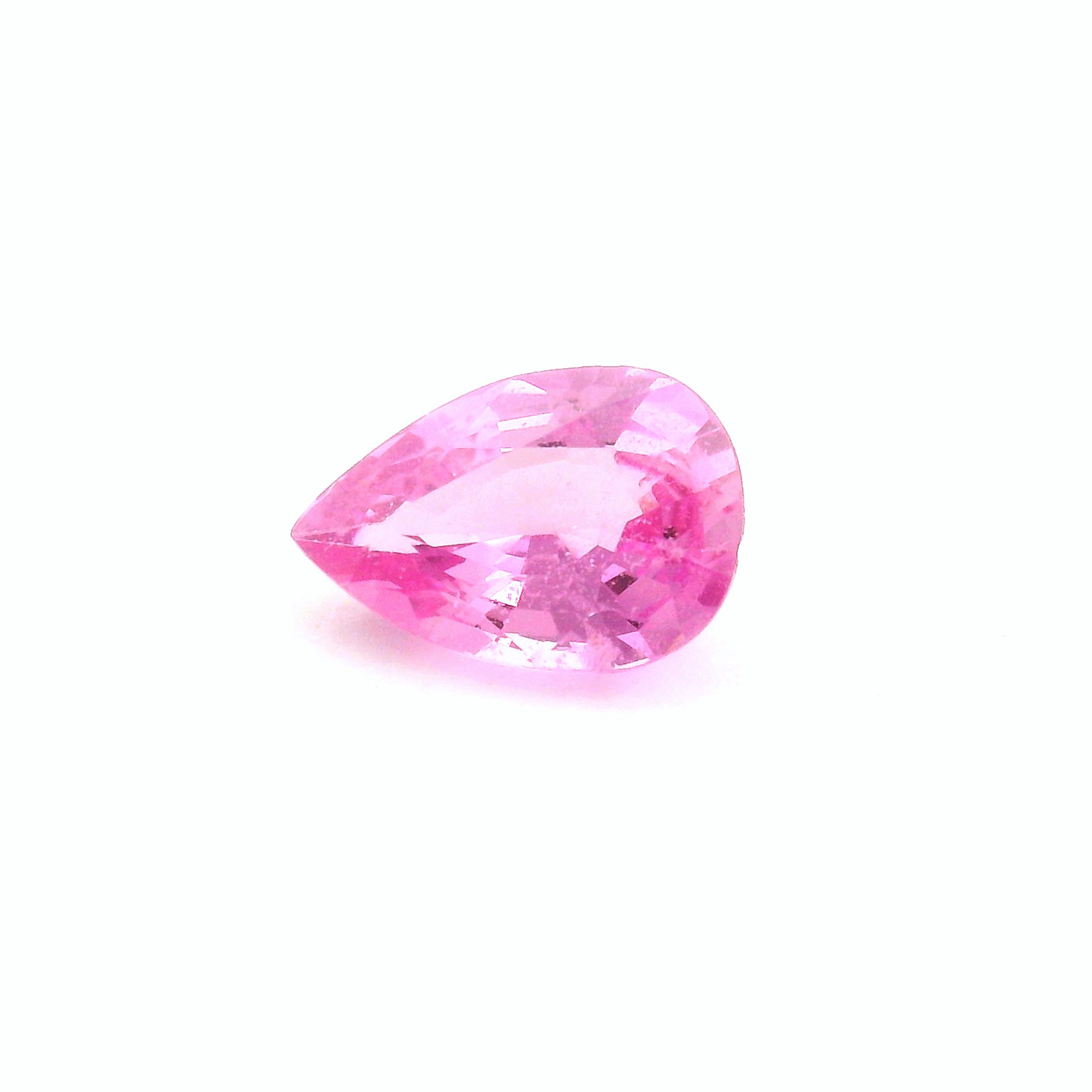 0.73 ct Pear sapphire