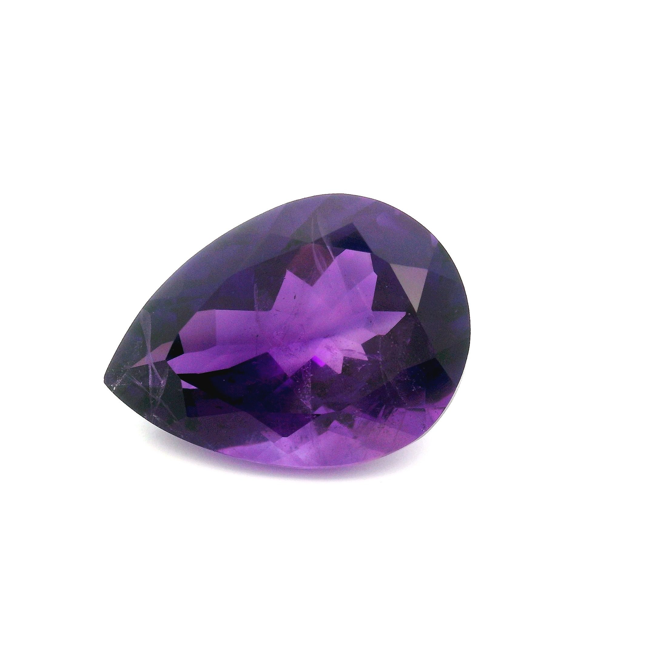 20.03 ct Pear amethyst