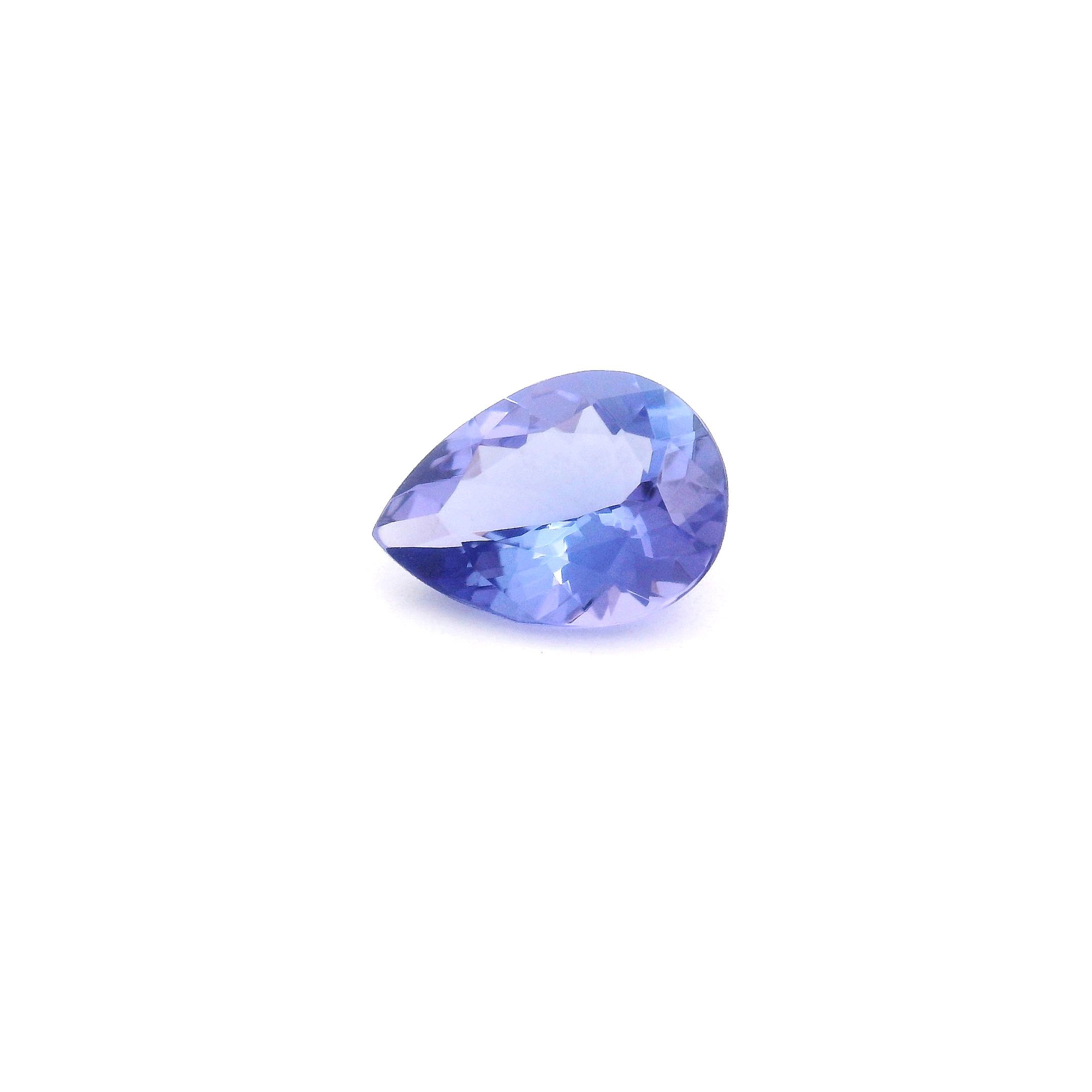TANZANITE FACETED 1.01ct BLUE Intense EC TANZANIA HEATED