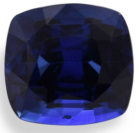 SAPPHIRE FACETED 2.63ct BLUE Blue EC SRILANKA HEATED