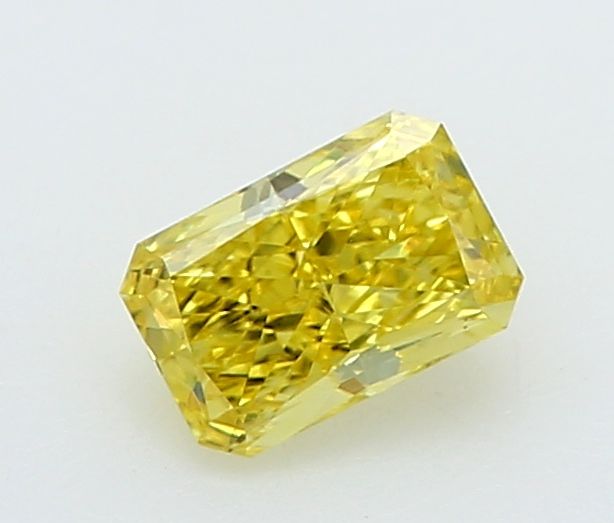 0.22 CT Fancy Vivid Yellow RADIANT