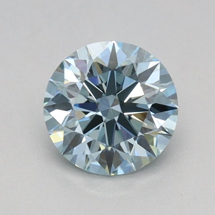 0.51 CT Fancy Intense Greenish Blue ROUND