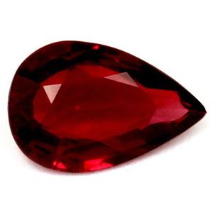 RUBY FACETED 0.39ct RED Pigeon Blood Red EC REST_OF_AFRICA NONE
