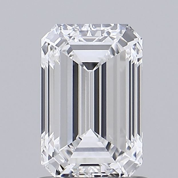 Diamant Émeraude 1.01 ct - Couleur E - Pureté SI1