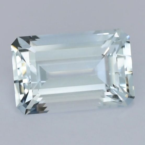 AQUAMARINE FACETED 15.43ct BLUE Very light blue EC BRAZIL NONE