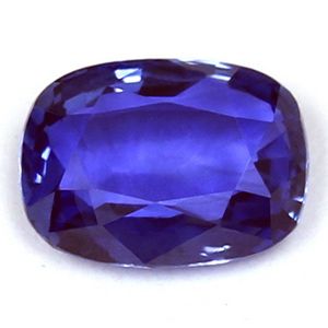 Szafir 1,19 ct, niebieski, szlif cushion