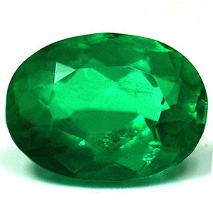 Szmaragd 3,38 ct, zielony, szlif owalny