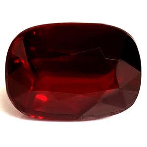 Rubin 3,04 ct, czerwony, szlif cushion