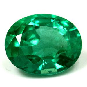 Szmaragd 2,97 ct, zielony, szlif owalny