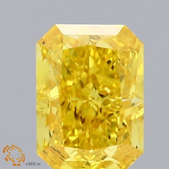 0.79 CT Fancy Vivid Yellow RADIANT