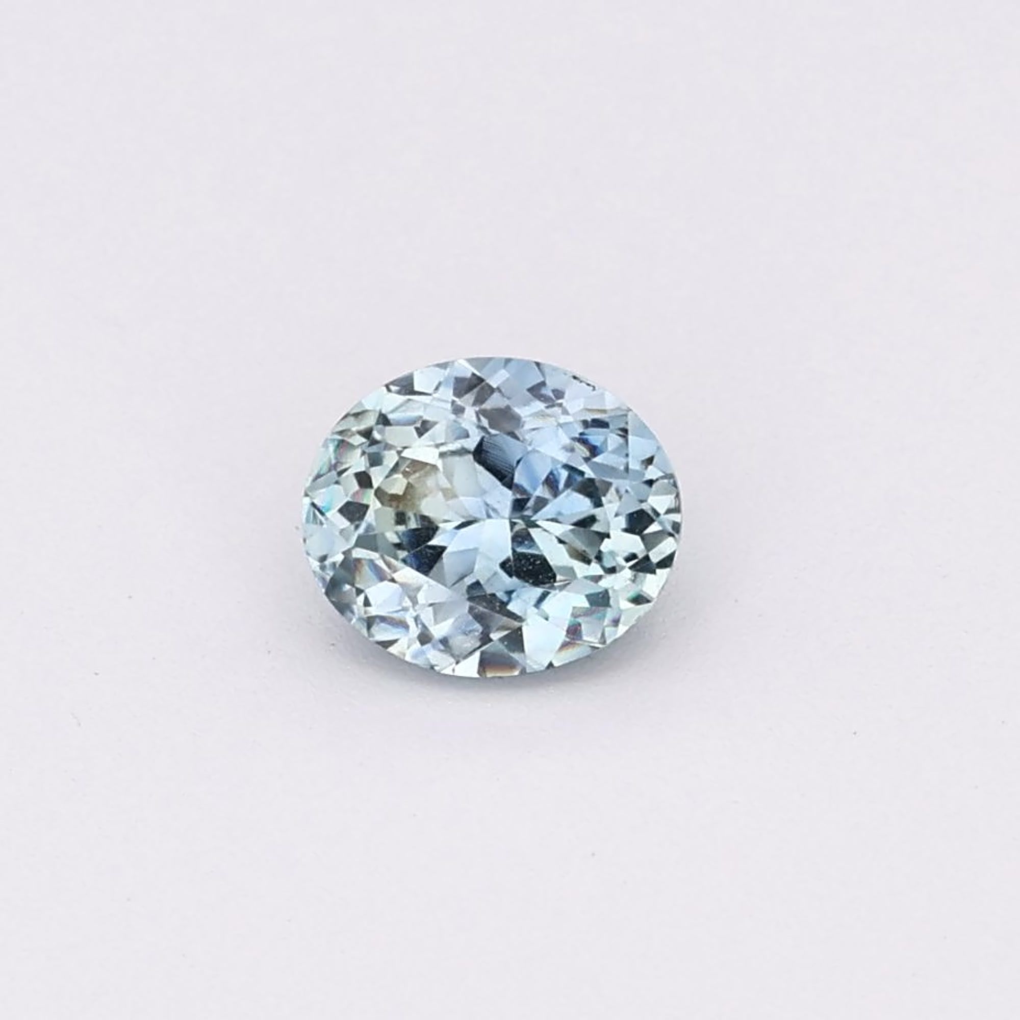 SAPPHIRE FACETED 0.84ct GREEN Blue Green EC UNITEDSTATES HEATED