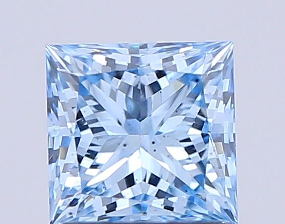 1.05 CT Fancy Vivid Blue PRINCESS