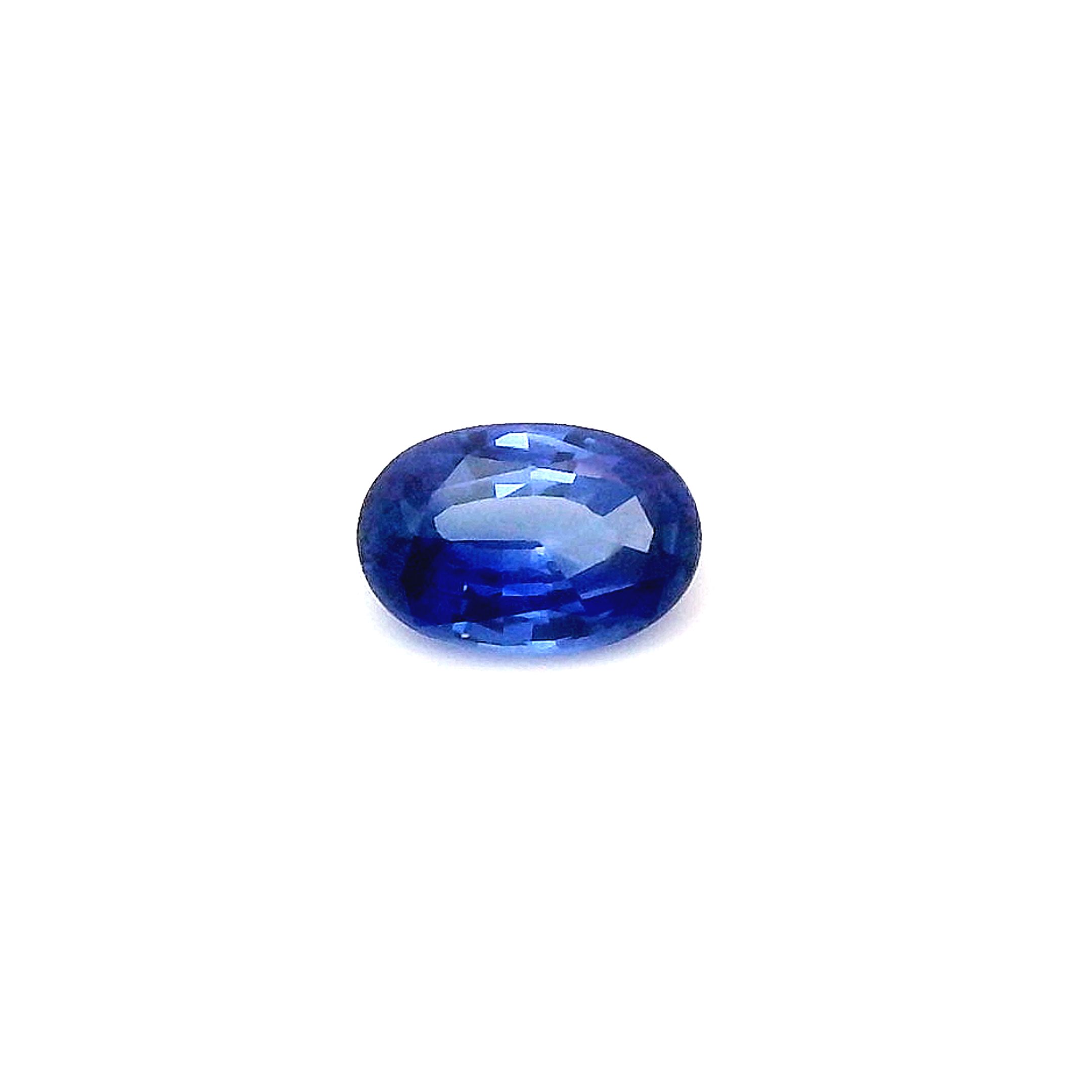 0.56 ct Oval sapphire