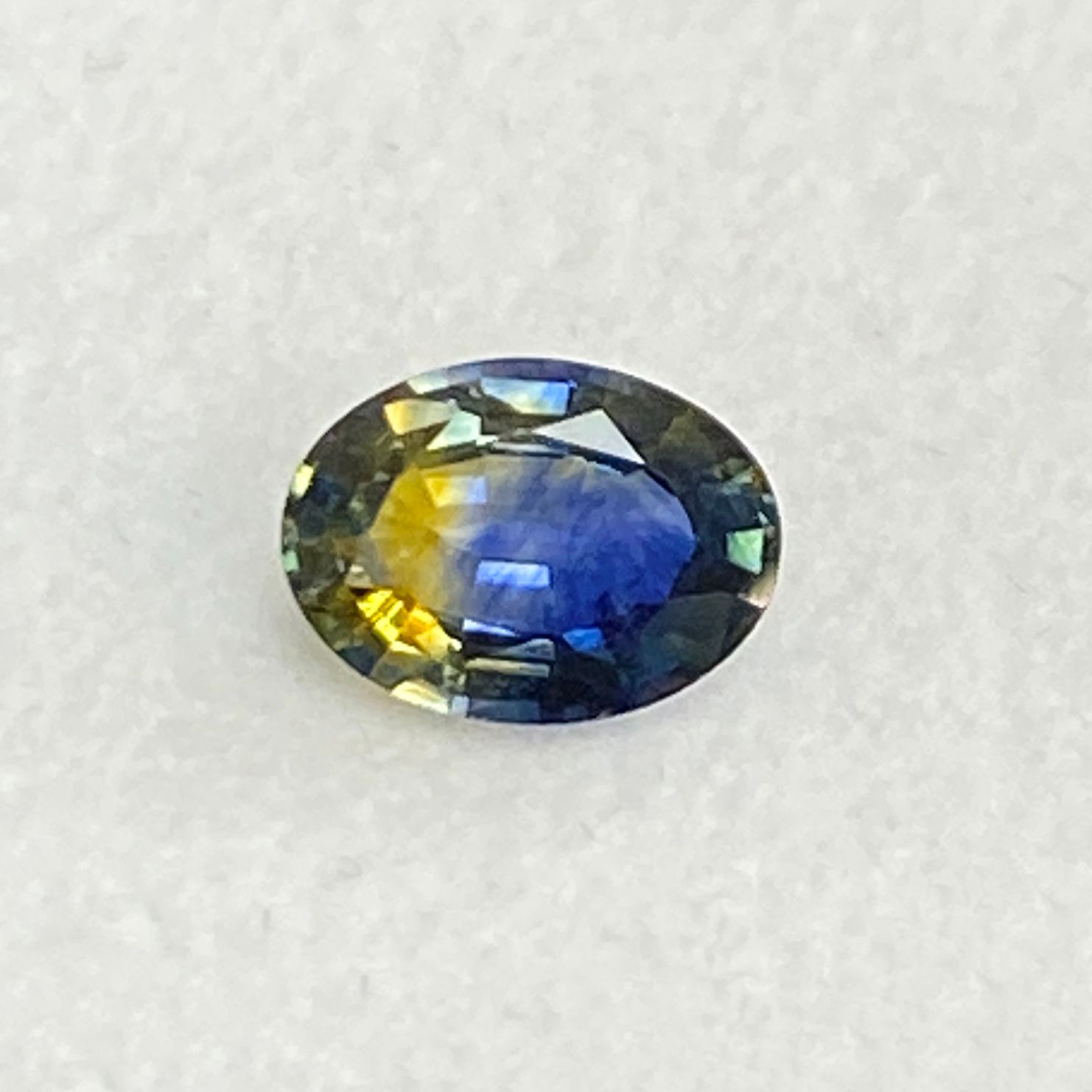 SAPPHIRE FACETED 1.19ct MULTI_COLOR Multi EC MADAGASCAR NONE