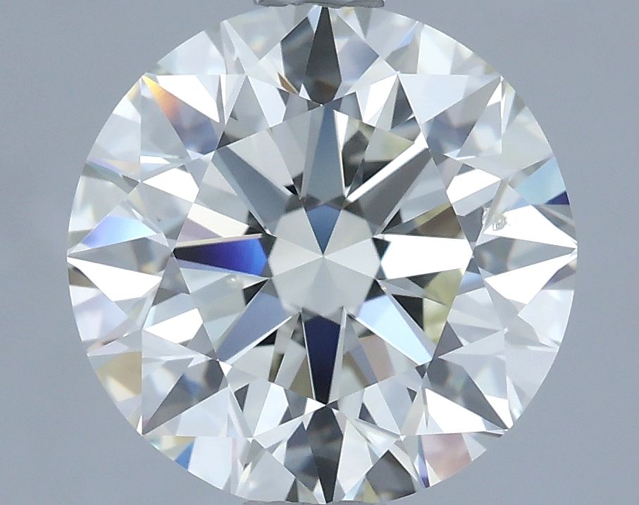 ROUND 2.57 Ct  J SI1 EX EX NON