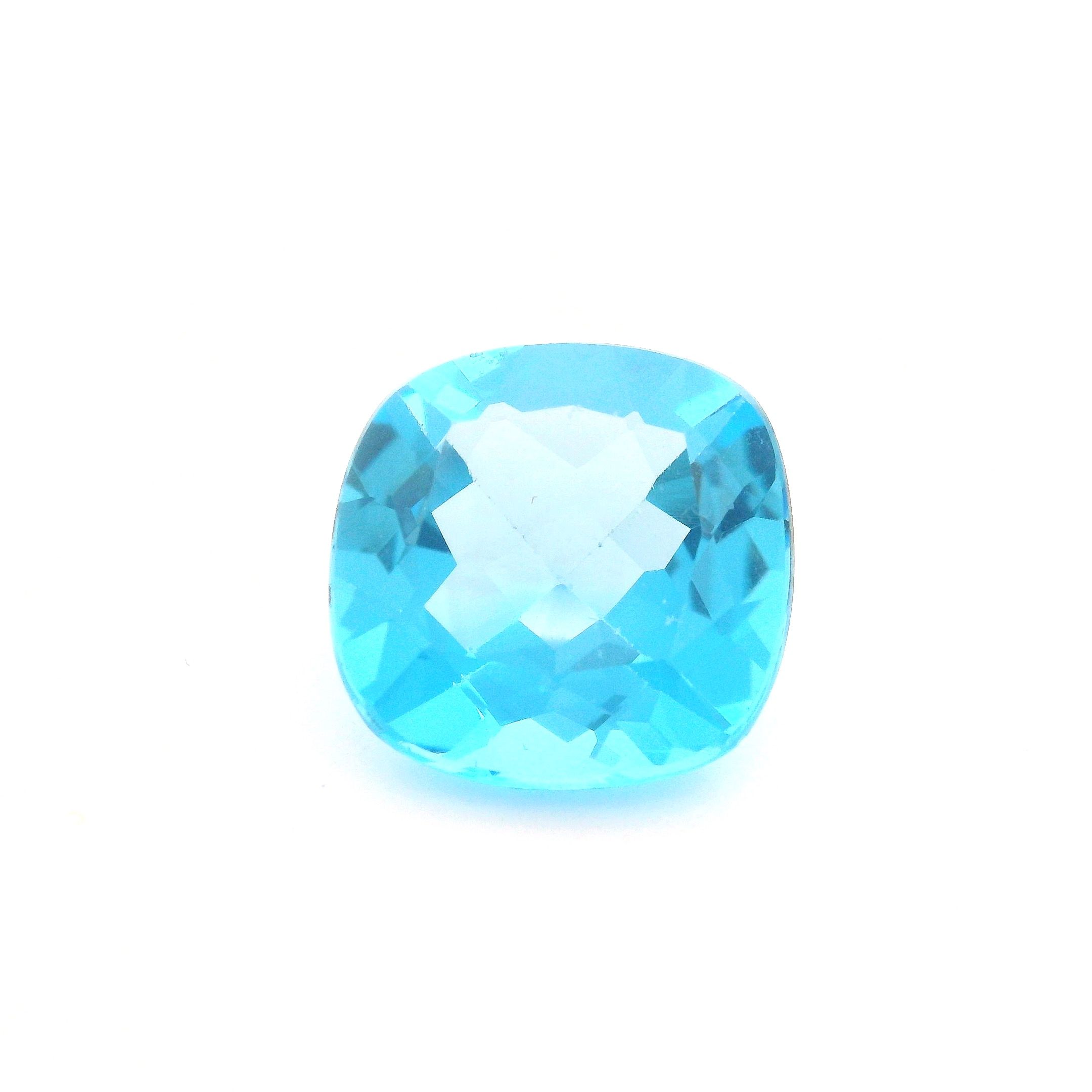 7.36 ct Cushion topaz