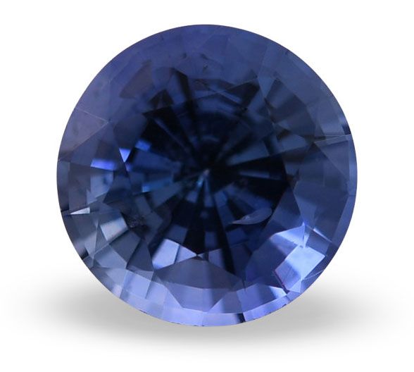 SAPPHIRE FACETED 0.97ct BLUE Blue EC SRILANKA HEATED