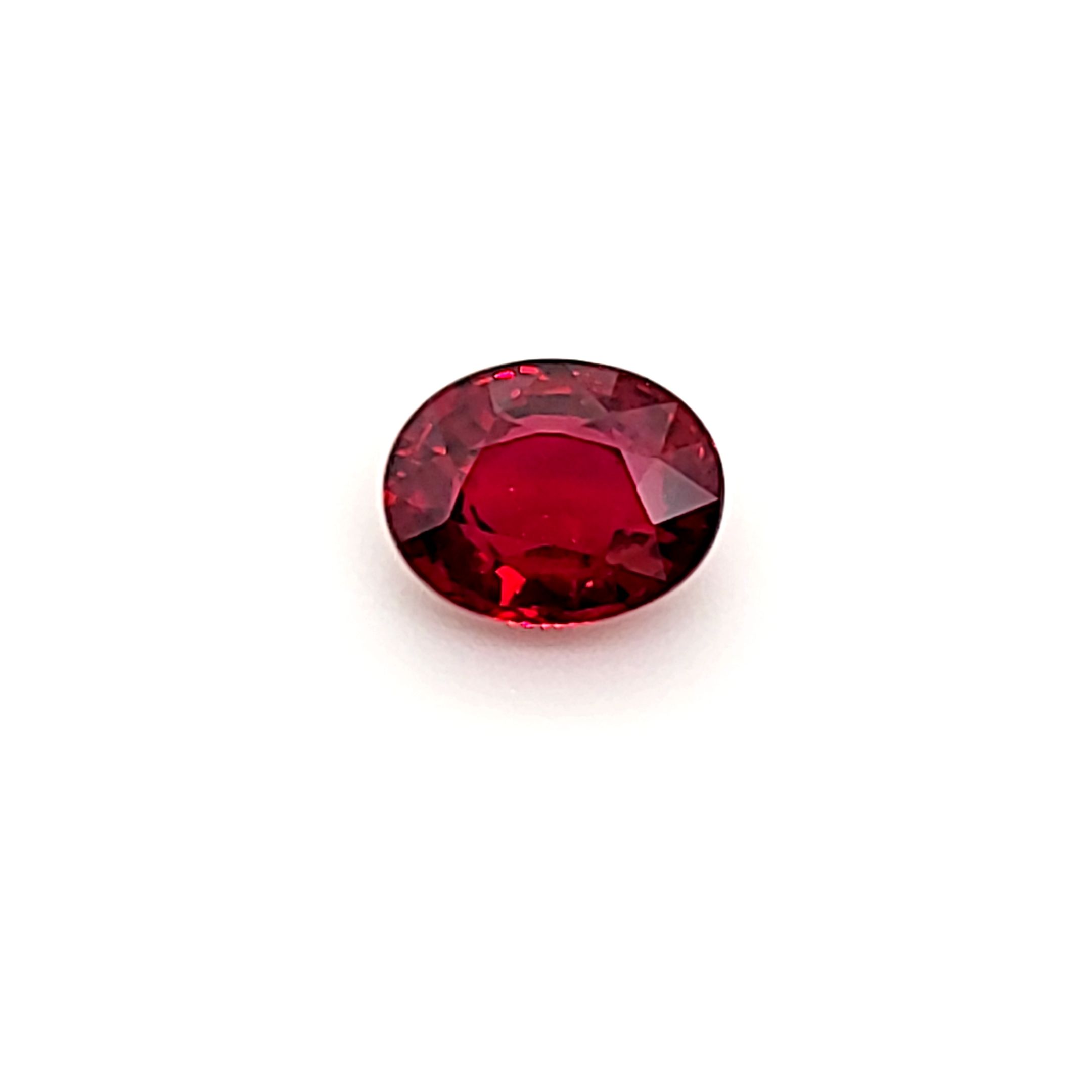 RUBY FACETED 2.12ct RED Red EC MOZAMBIQUE HEATED