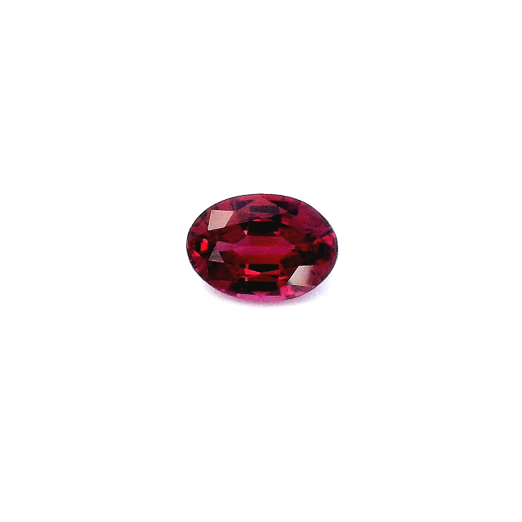0.63 ct Oval ruby