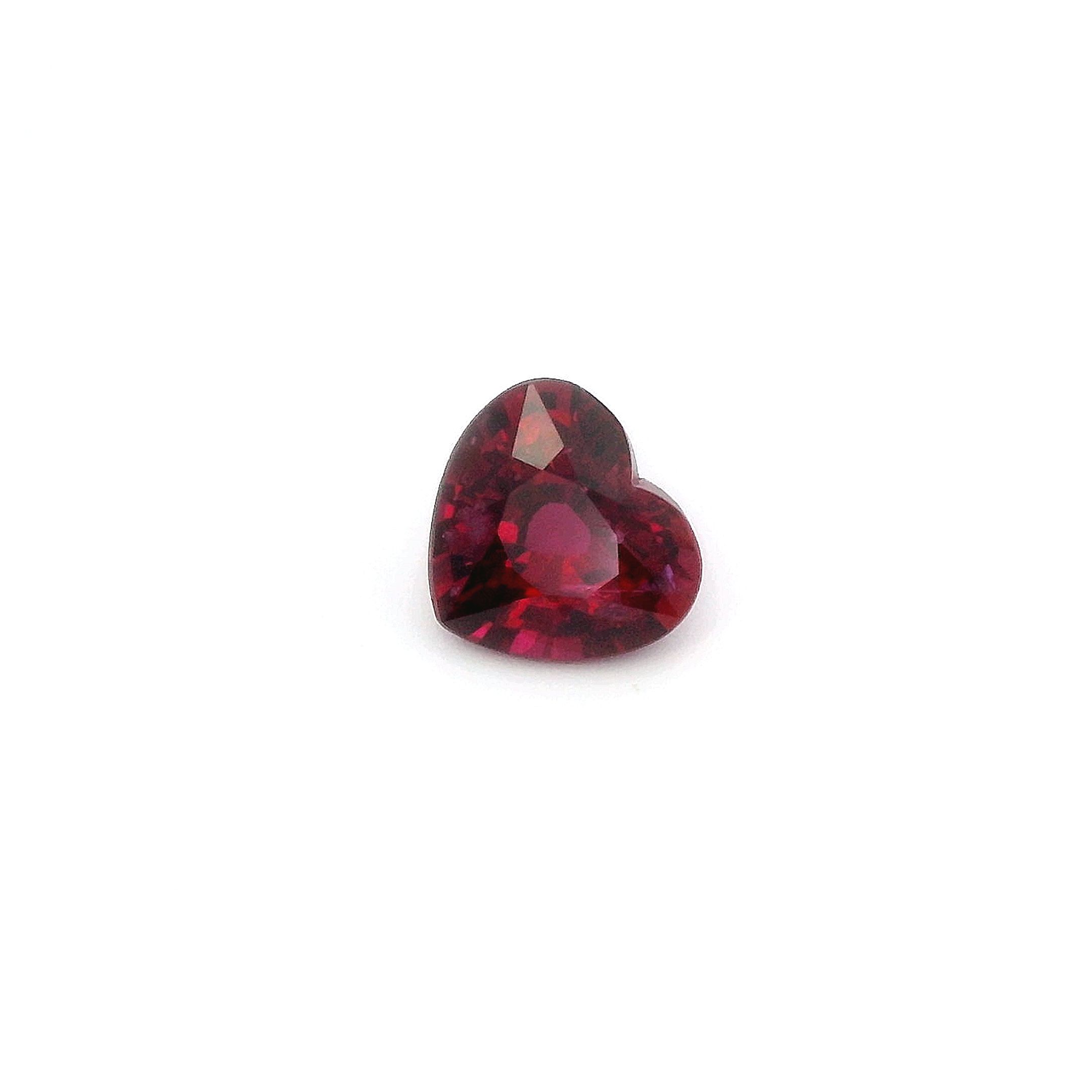 1.29 ct Heart ruby