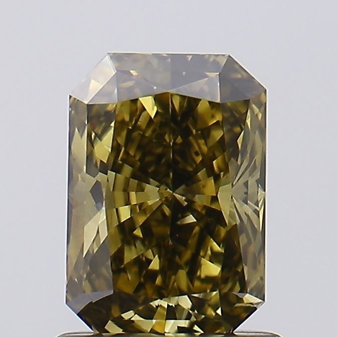 1.11 CT Fancy Gray Yellow RADIANT