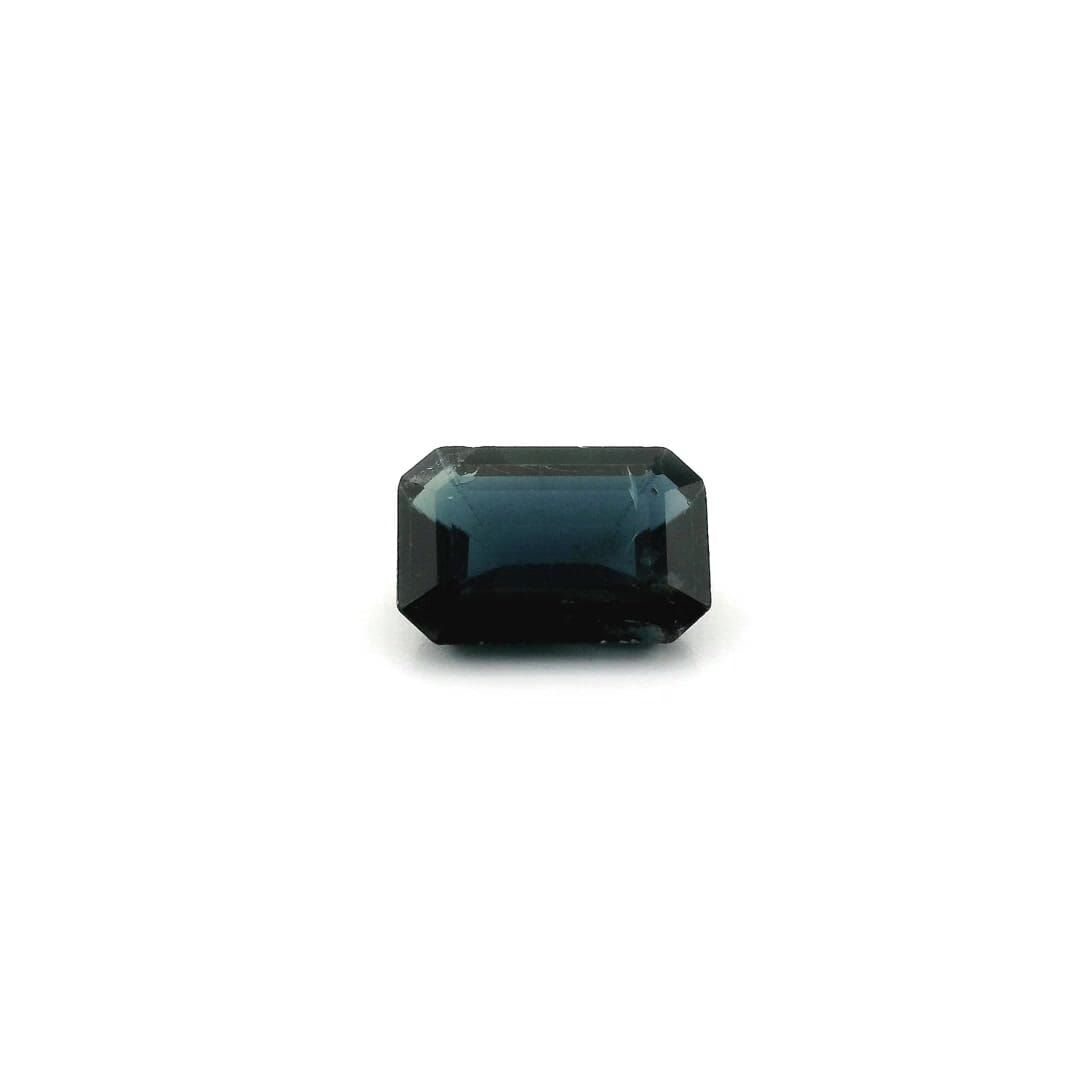 Szafir 1,27 ct, niebieski, szlif szmaragdowy
