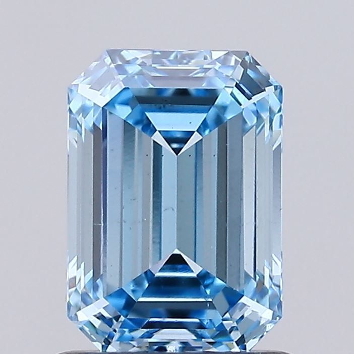 1.06 CT Fancy Vivid Blue EMERALD