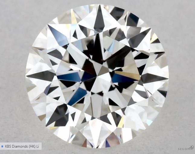 Prírodný diamant okrúhly...