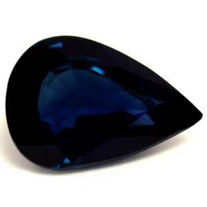 SAPPHIRE FACETED 0.81ct BLUE Deep Blue EC MADAGASCAR NONE