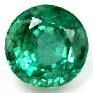 Szmaragd 2,41 ct, zielony, szlif okrągły