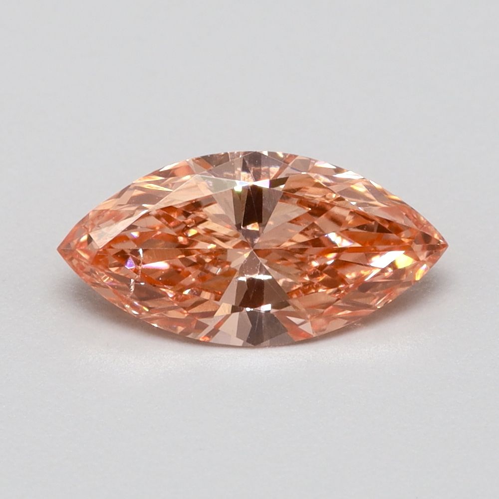 0.42 CT Fancy Vivid Orange MARQUISE
