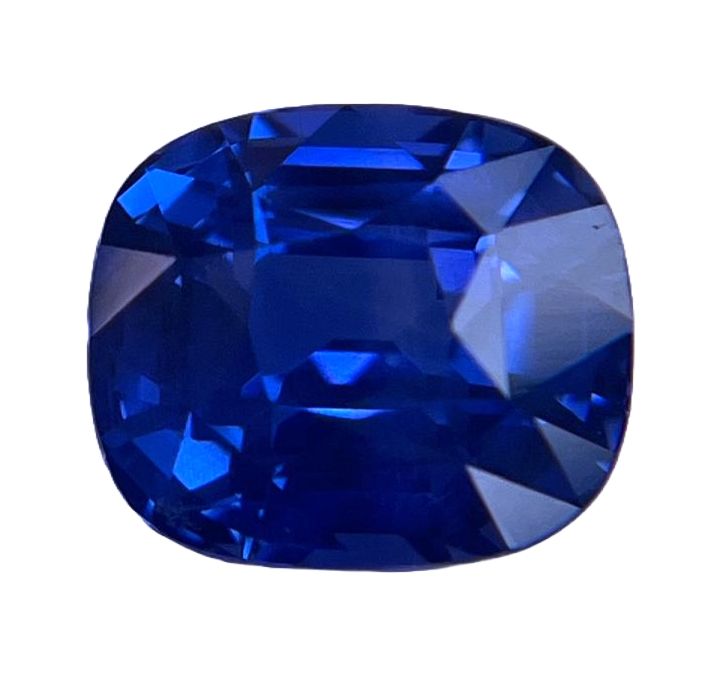 SAPPHIRE FACETED 4.21ct BLUE Blue EC SRILANKA NONE