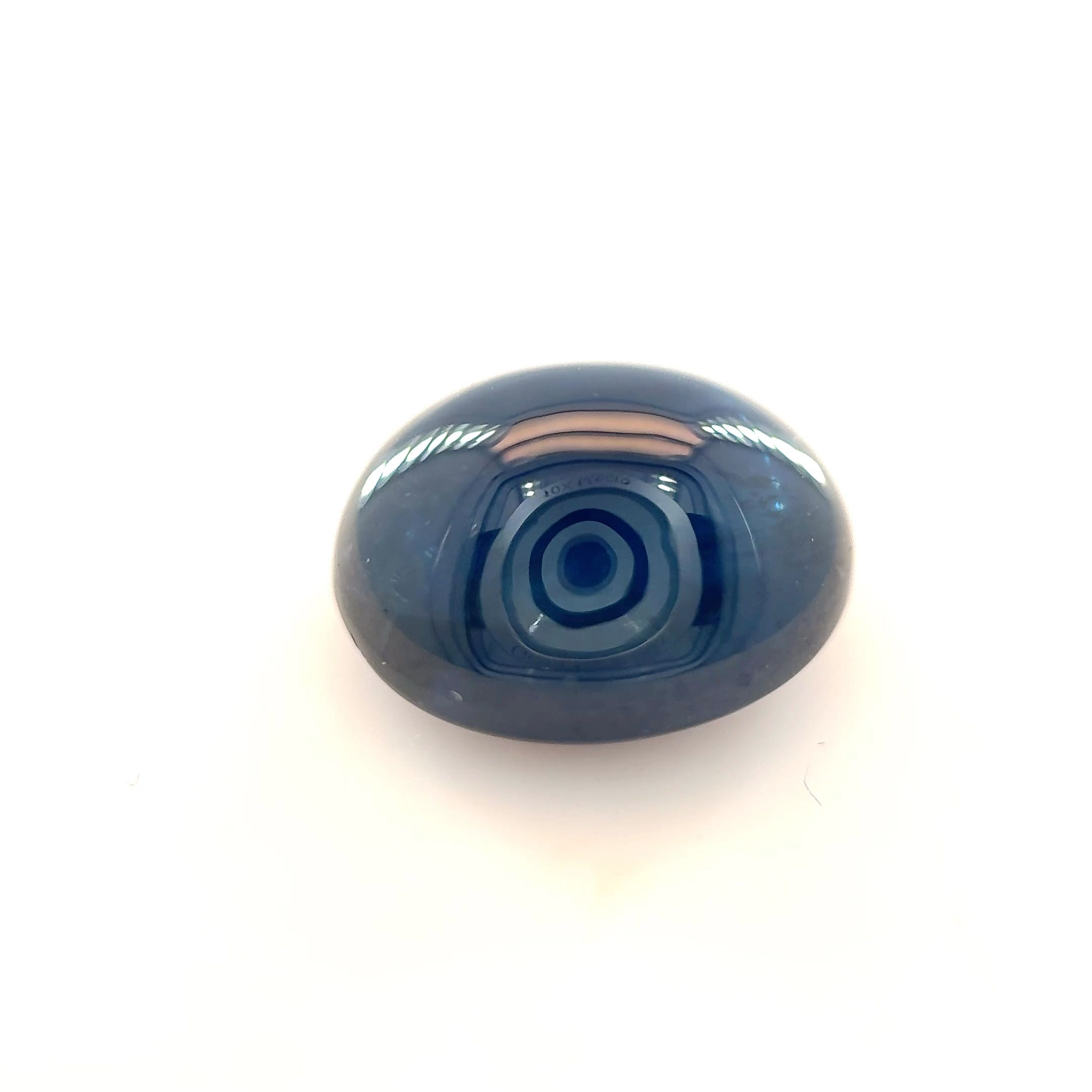 Szafir 5,36 ct, niebieski, kaboszon