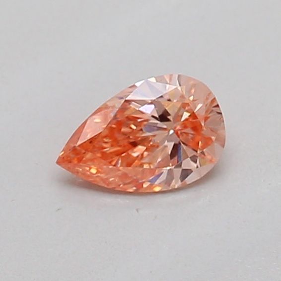 0.15-carat pear diamond with null color, null cut, and VS2 clarity.