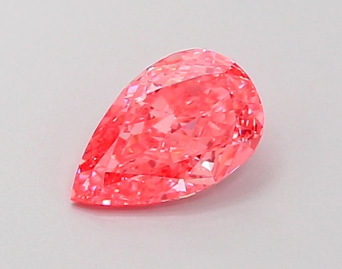 0.73 CT Fancy Vivid Pink PEAR